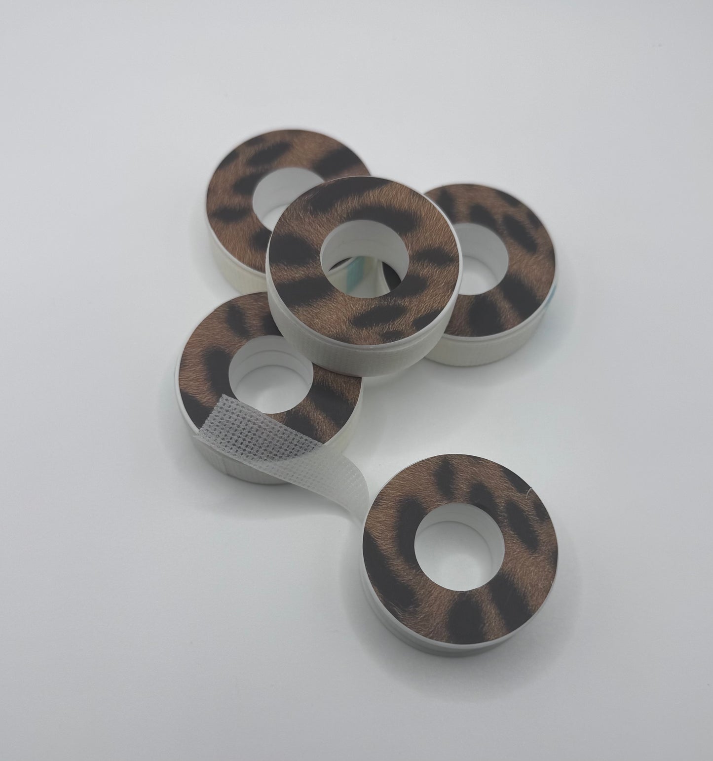 Silicone lash tape