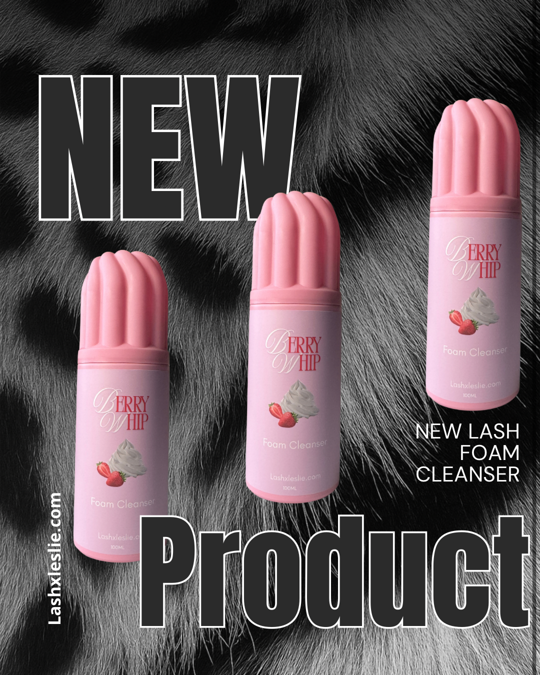Strawberry Lash Foam Cleanser
